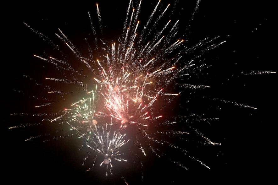 Noche de San Juan 2016 - Imagen de los fuegos artificiales.