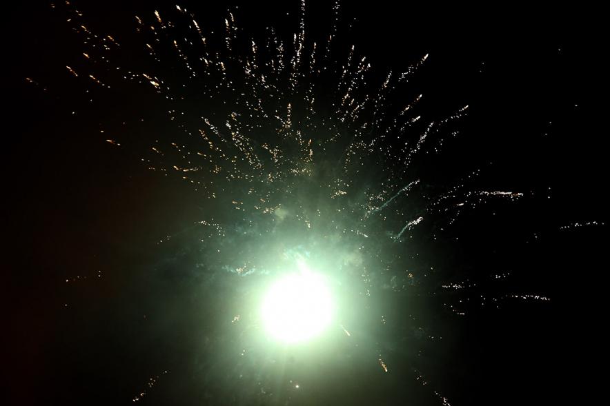 Noche de San Juan 2016 - Imagen de los fuegos artificiales.