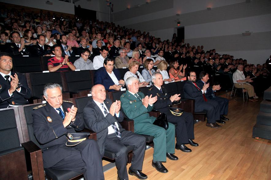 Festividad de San Juan de la Policía Local - Imagen de los asistentes al acto.