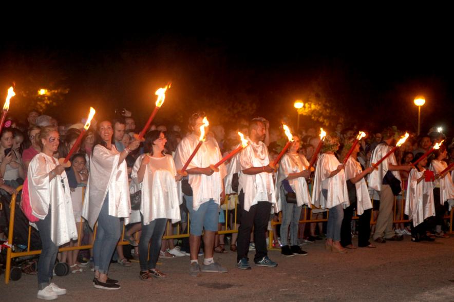 Noche de San Juan 2016 - Imagen del público asistente.