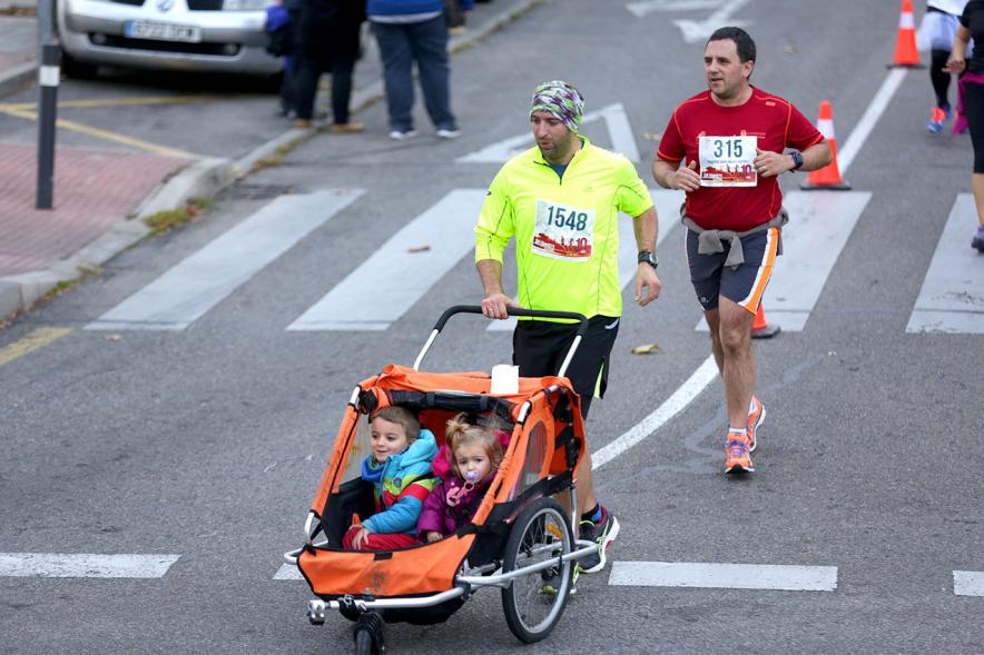 San Silvestre 2017 - Imagen panorámica de un momento de la carrera.