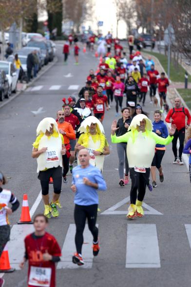 San Silvestre 2017 - Imagen panorámica de un momento de la carrera.