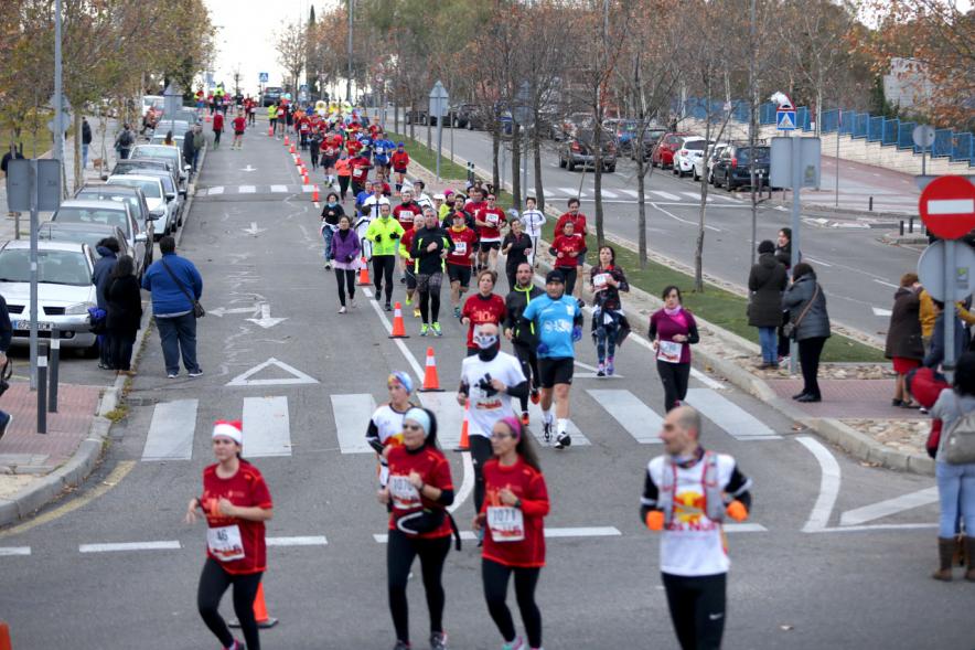 San Silvestre 2017 - Imagen panorámica de un momento de la carrera.
