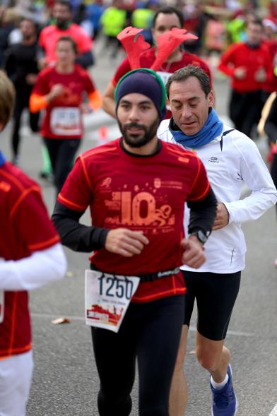 San Silvestre 2017 - Imagen de corredores durante la carrera.