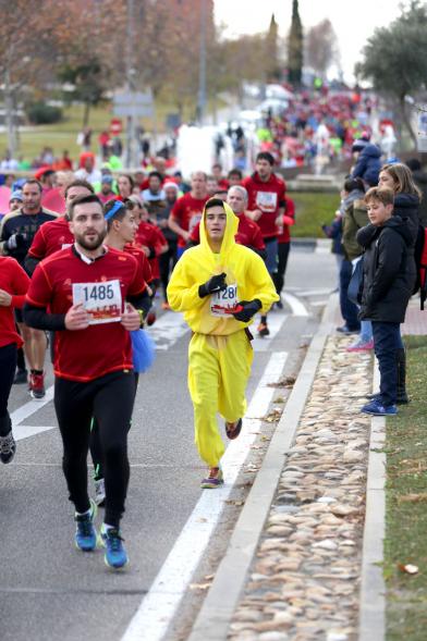 San Silvestre 2017 - Imagen panorámica de un momento de la carrera.