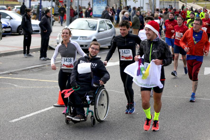 San Silvestre 2017 - Imagen de corredores durante la carrera.