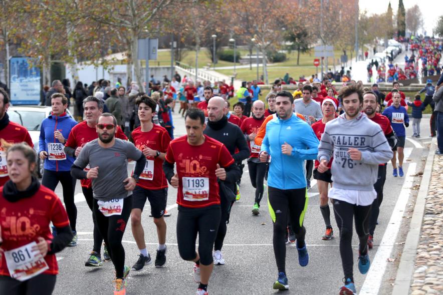 San Silvestre 2017 - Imagen panorámica de un momento de la carrera.