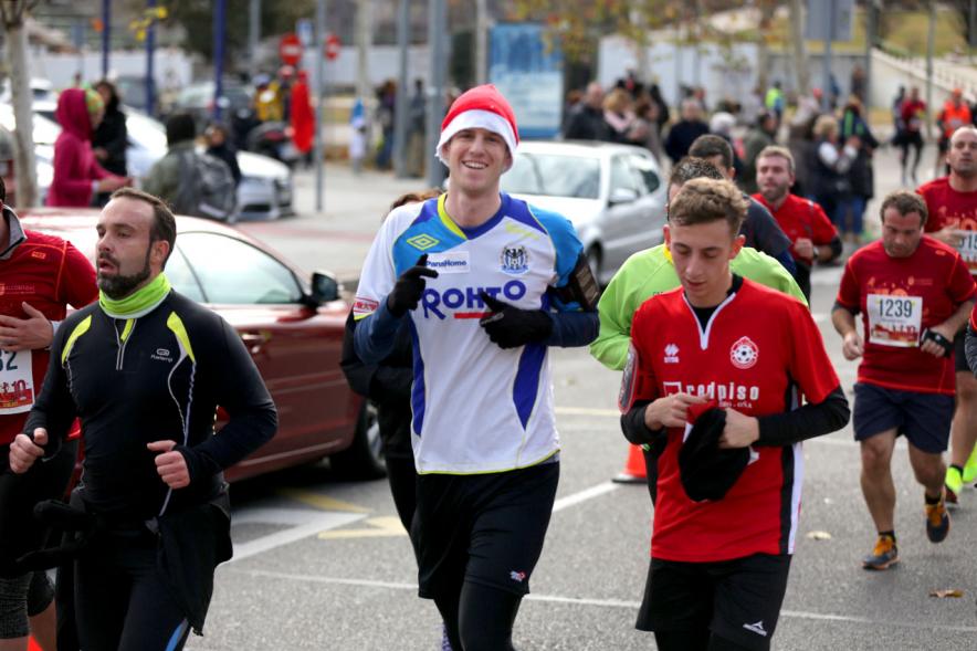 San Silvestre 2017 - Imagen de corredores durante la carrera.