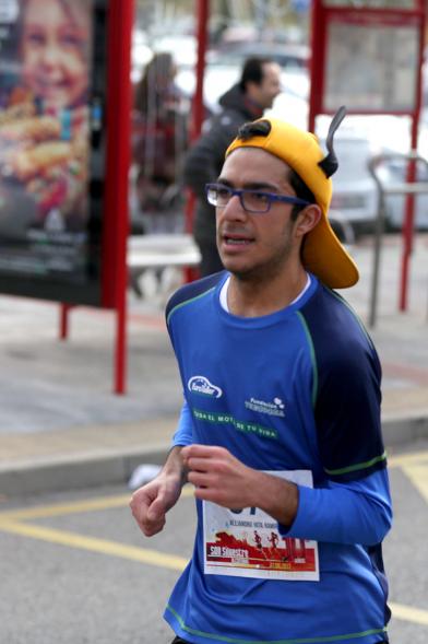 San Silvestre 2017 - Imagen de un corredor durante la carrera.