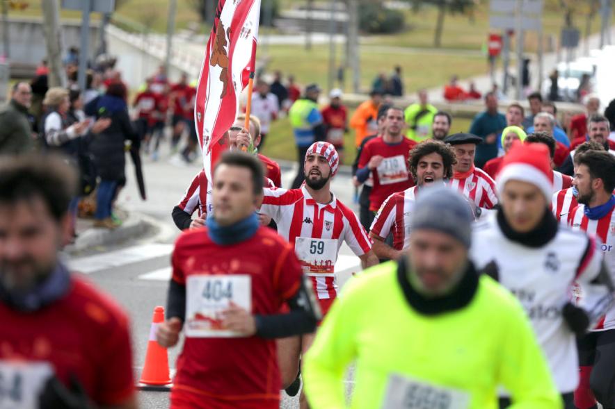 San Silvestre 2017 - Imagen de corredores durante la carrera.