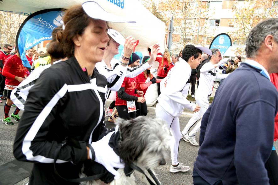 San Silvestre 2017 - Imagen de corredores durante la carrera.
