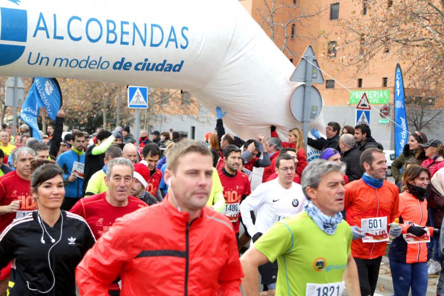 San Silvestre 2017 - Imagen panorámica de un momento de la carrera.