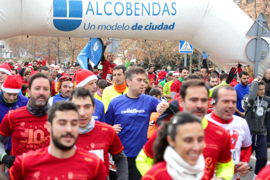 San Silvestre 2017 - Imagen panorámica de un momento de la carrera.