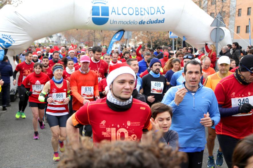 San Silvestre 2017 - Imagen panorámica de un momento de la carrera.
