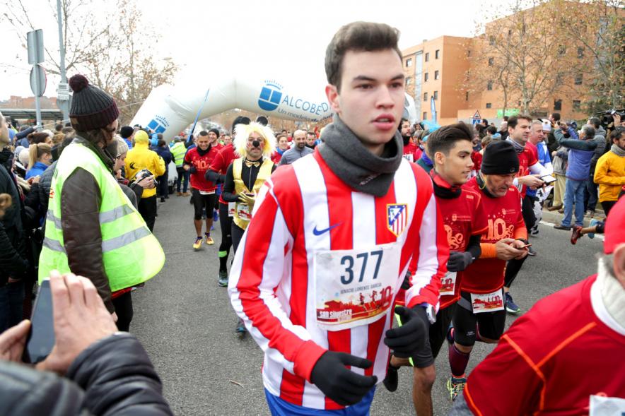 San Silvestre 2017 -  Imagen de corredores disfrazados a la salida de la carrera.