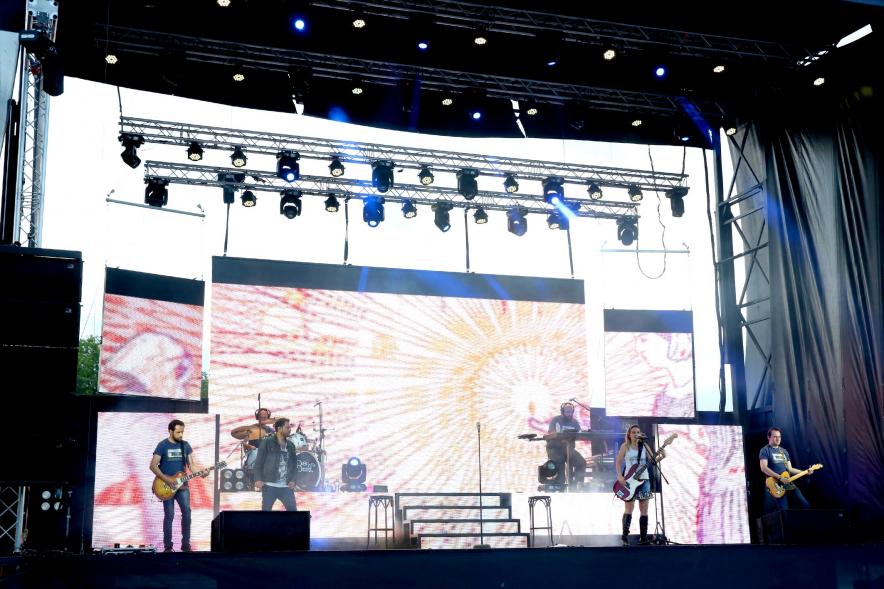 Concierto tras la queimada