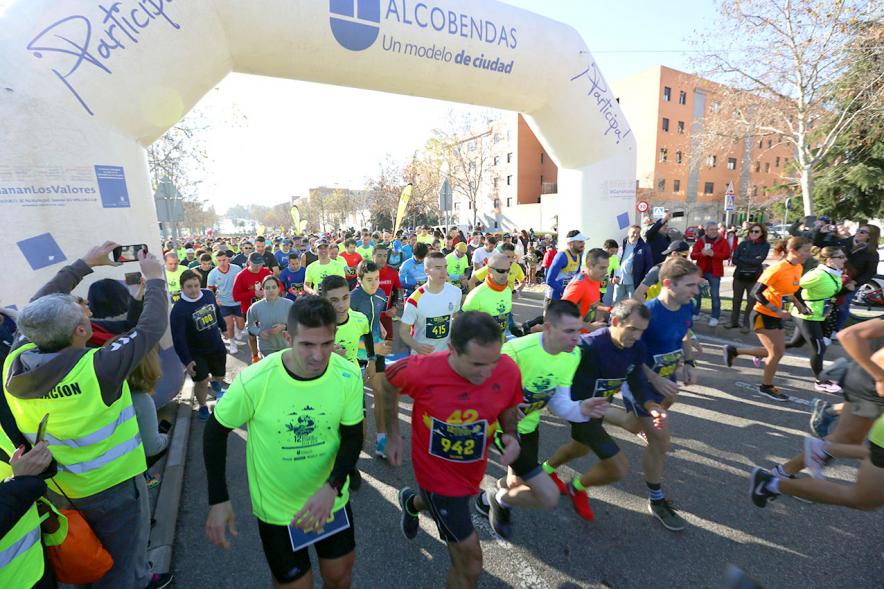 Salida de la carrera. San Silvestre 2020