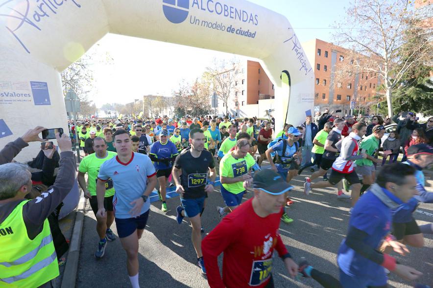 Salida de la carrera. San Silvestre 2020