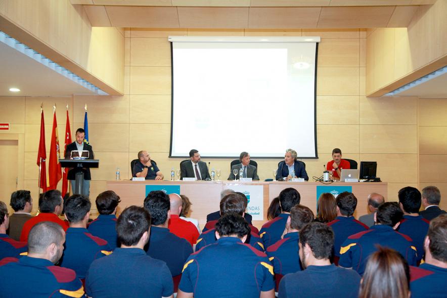 Evento visto desde detrás del público