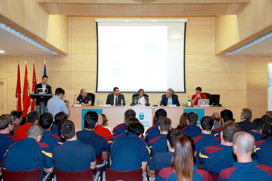 Evento visto desde detrás del público