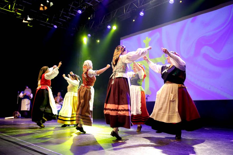 Fiesta de la Santina. Grupo de baile Andolina. 2019