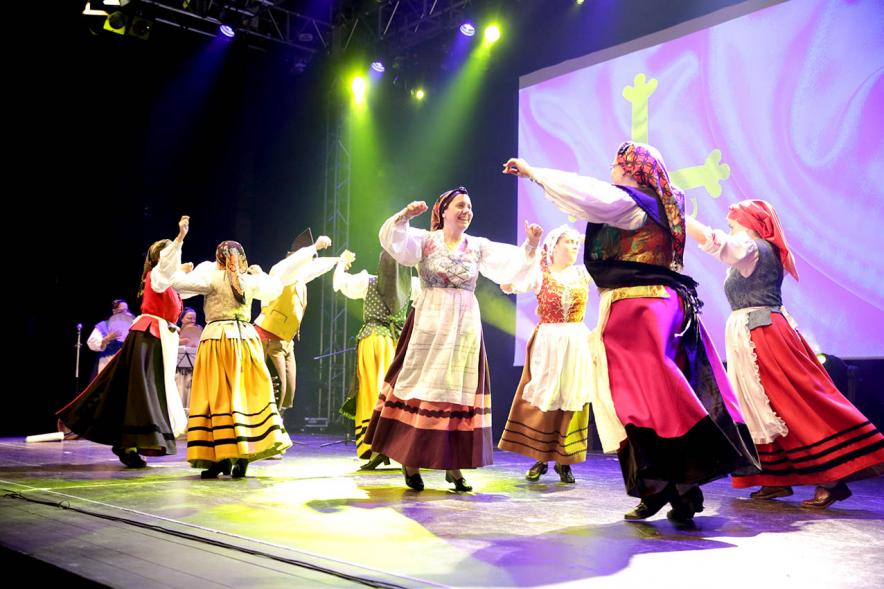 Fiesta de la Santina. Grupo de baile Andolina. 2019