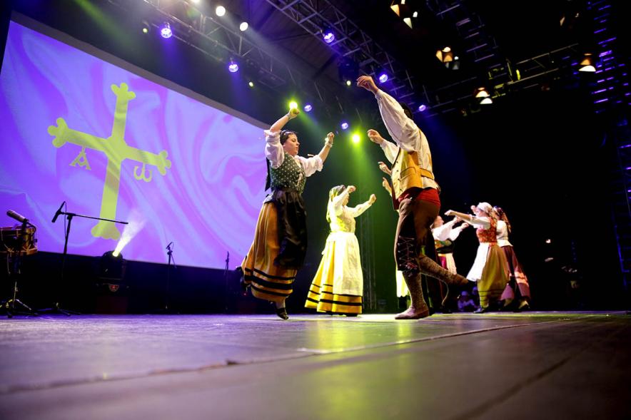  Fiesta de la Santina. Grupo de baile Andolina. 2019