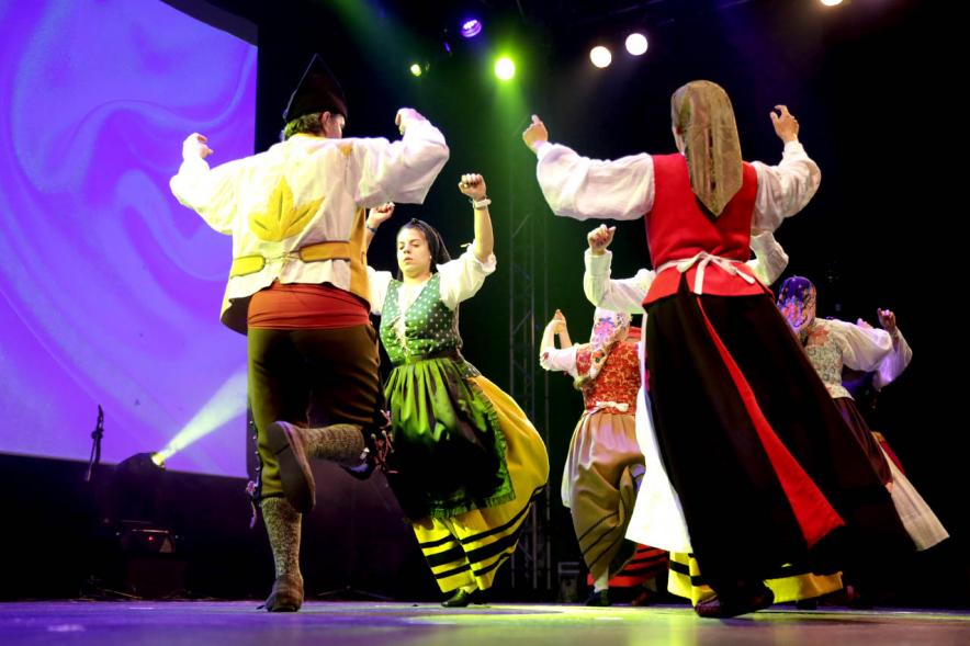 Fiesta de la Santina. Grupo de baile Andolina. 2019