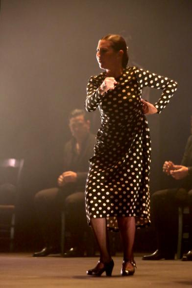 Actuación de Sara Baras -  Sara Baras en el escenario.