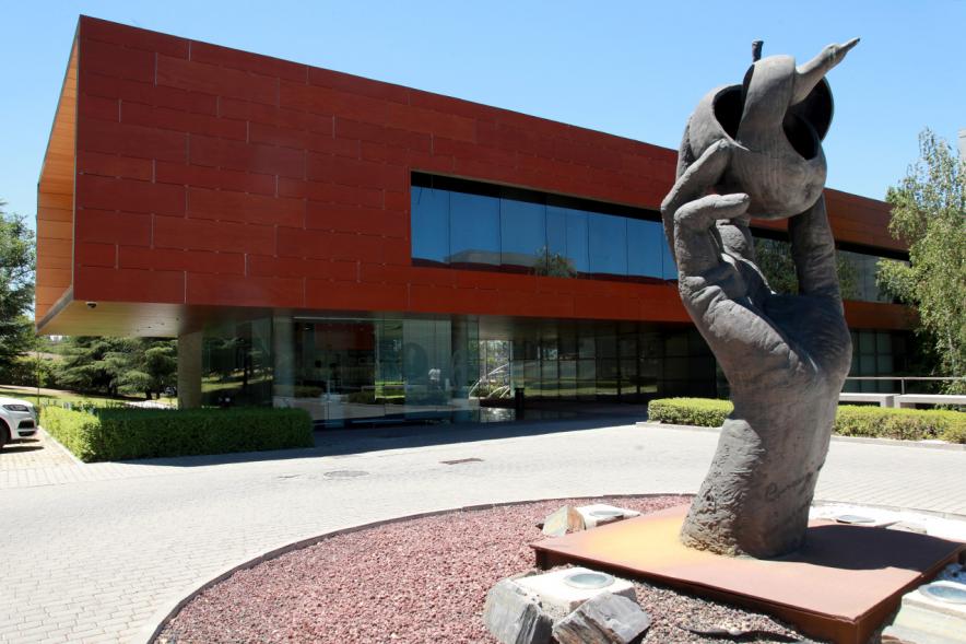 Visita a la Empresa Secuoya - Exterior de la empresa.