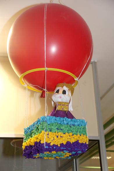Rey Mago en globo