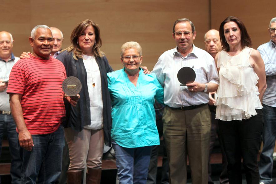 Semana del Mayor 2016 - Inauguración Semana del Mayor 2016 - Premiados en el escenario.
