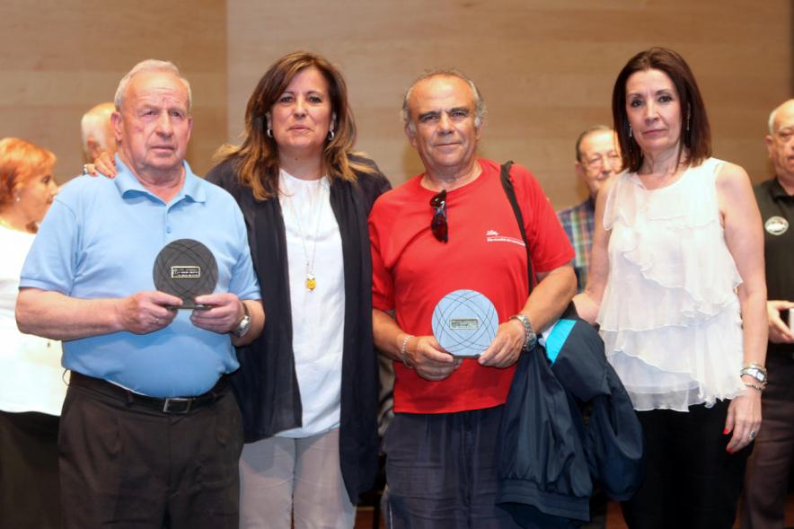 Semana del Mayor 2016 - Inauguración Semana del Mayor 2016 - Premiados en el escenario.