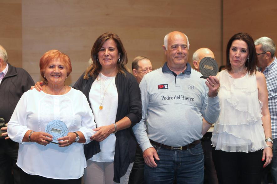 Semana del Mayor 2016 - Inauguración Semana del Mayor 2016 - Premiados en el escenario.