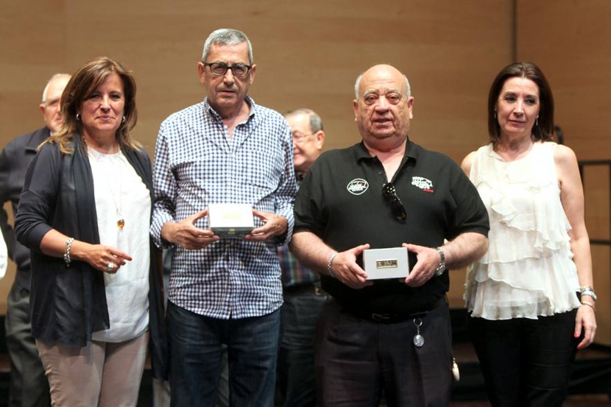 Semana del Mayor 2016 - Inauguración Semana del Mayor 2016 - Premiados en el escenario.