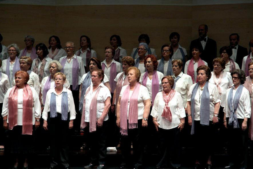 Semana del Mayor 2016 - Inauguración Semana del Mayor 2016 - Imagen de la actuación de la coral.