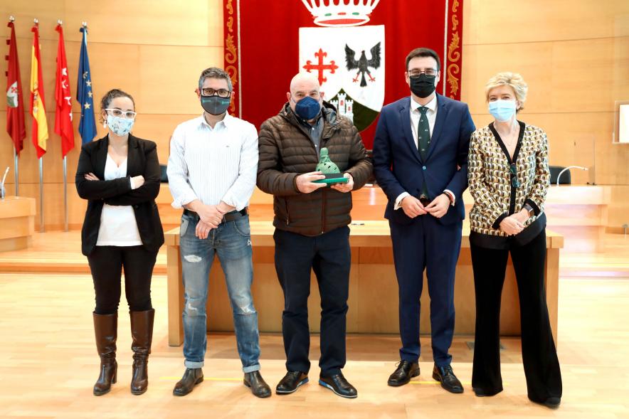Homenajeado con personalidades