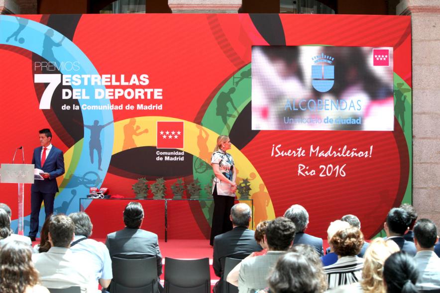 Escenario durante el evento