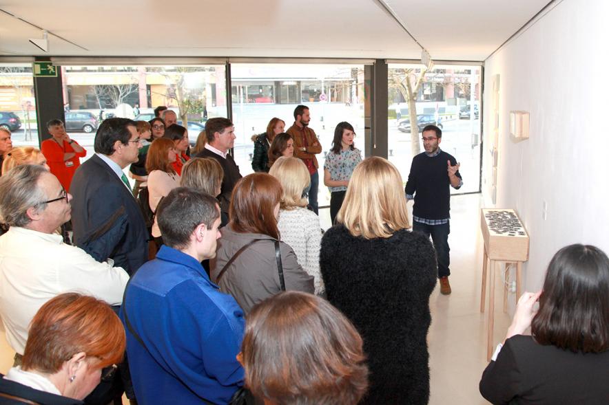 Inauguración Exposición "Sinestesia" de Virginia Rivas en el C.C. Anabel Segura - Los asistentes.