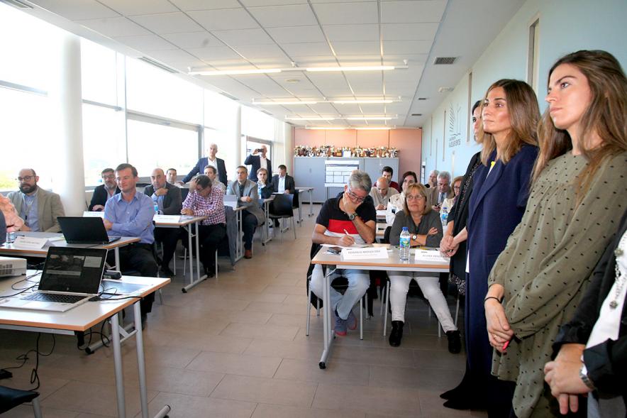 Inauguración Taller Smart Cities - Imagen del público asistente a la inauguración del Taller Smart Cities.