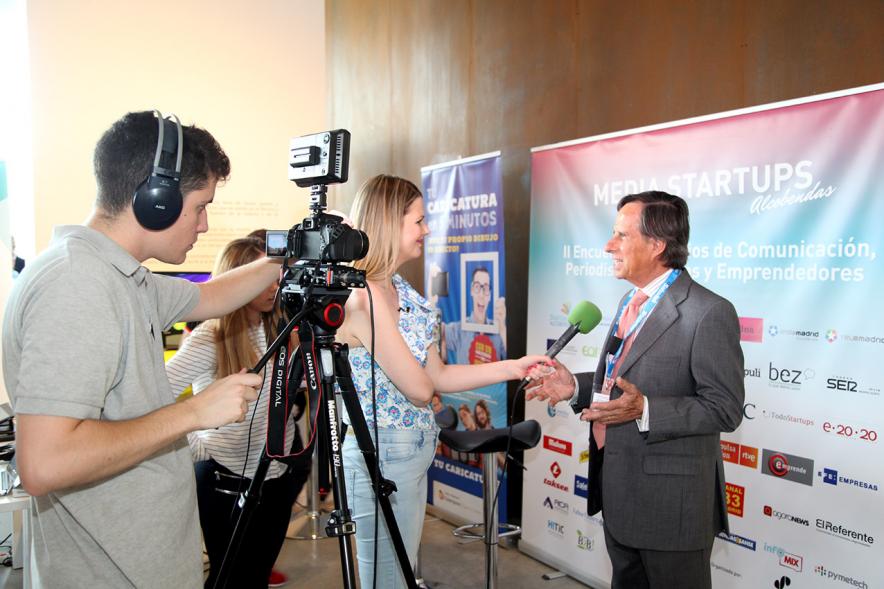 Media Day StartUp Alcobendas - Entrevista al alcalde.