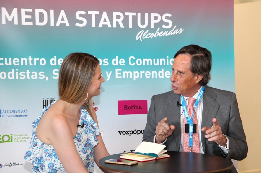 Media Day StartUp Alcobendas - Entrevista al alcalde.