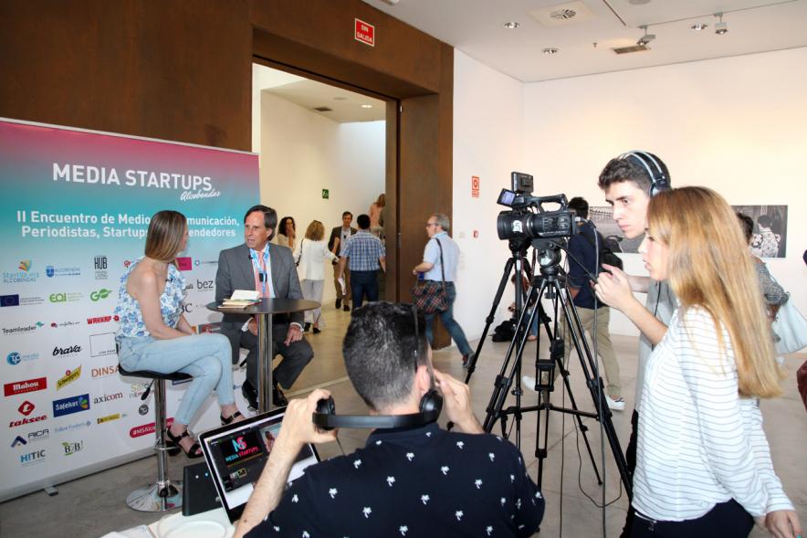 Media Day StartUp Alcobendas -  Entrevista al alcalde.