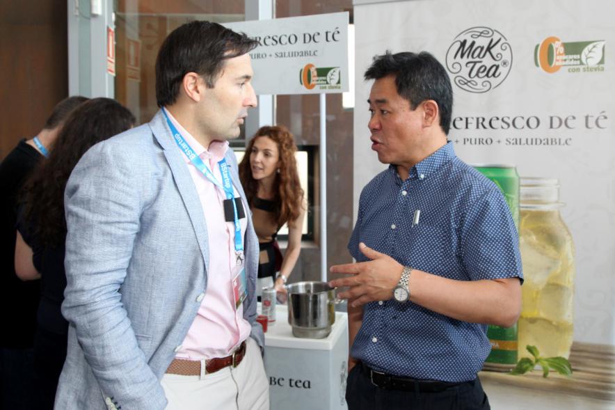 Media Day StartUp Alcobendas - Dos organizadores.