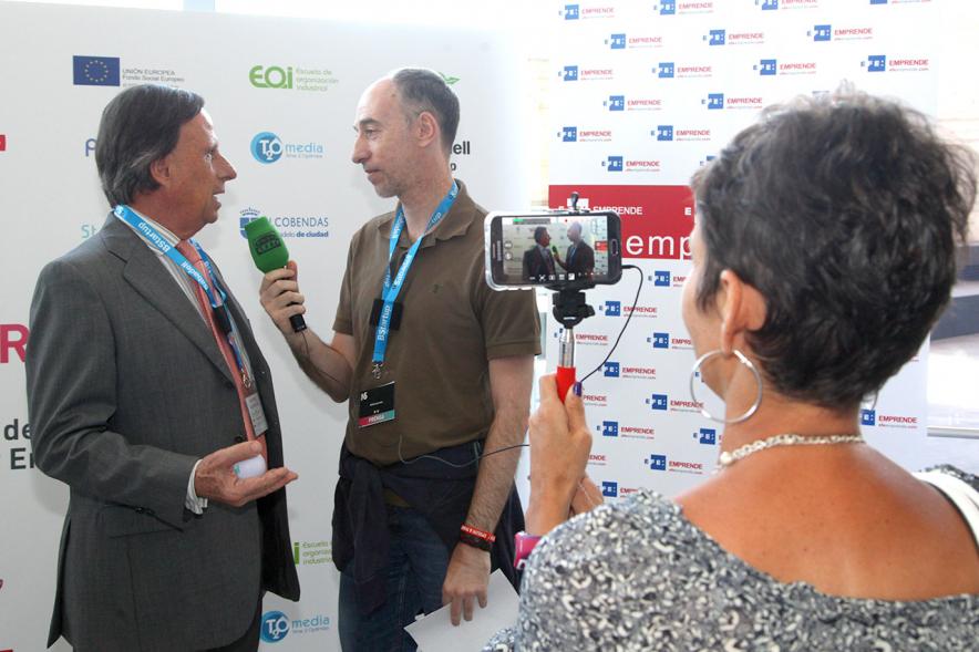 Media Day StartUp Alcobendas - Entrevista  al alcalde.