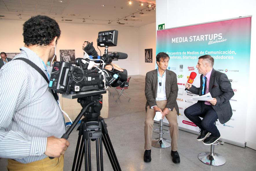 Media Day StartUp Alcobendas - Entrevista  a un organizador.