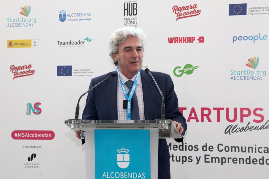 Media Day StartUp Alcobendas -  Uno de los organizadores.