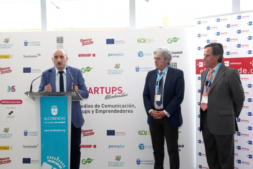 Media Day StartUp Alcobendas - Discurso de uno de los organizadores.