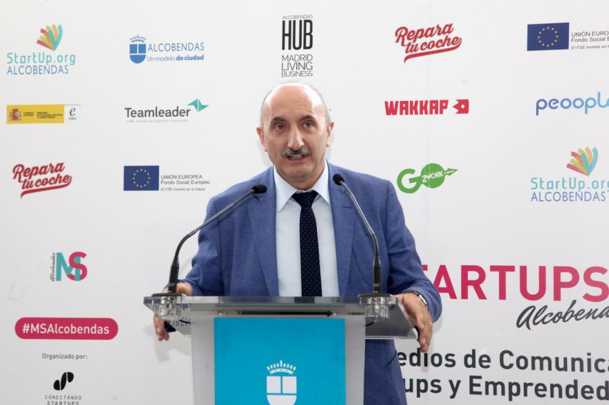 Media Day StartUp Alcobendas - Uno de los organizadores.