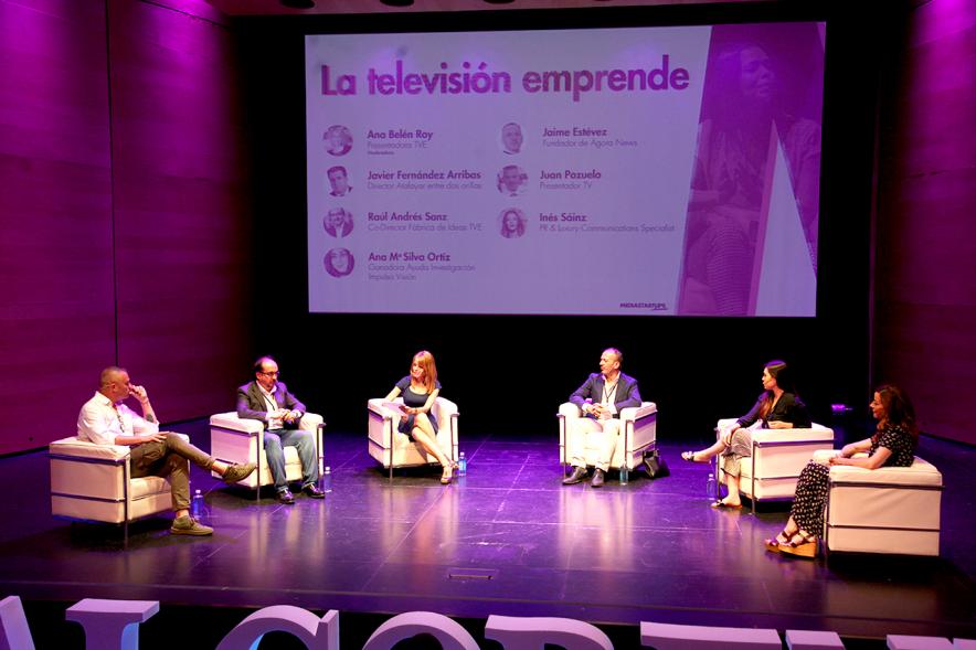 Escenario durante el evento